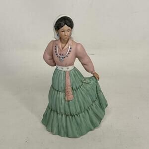 Vintage Homco Spanish Women Figurine # 1485 VGC